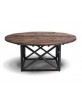 axel round dining table natural 120x76x120cm